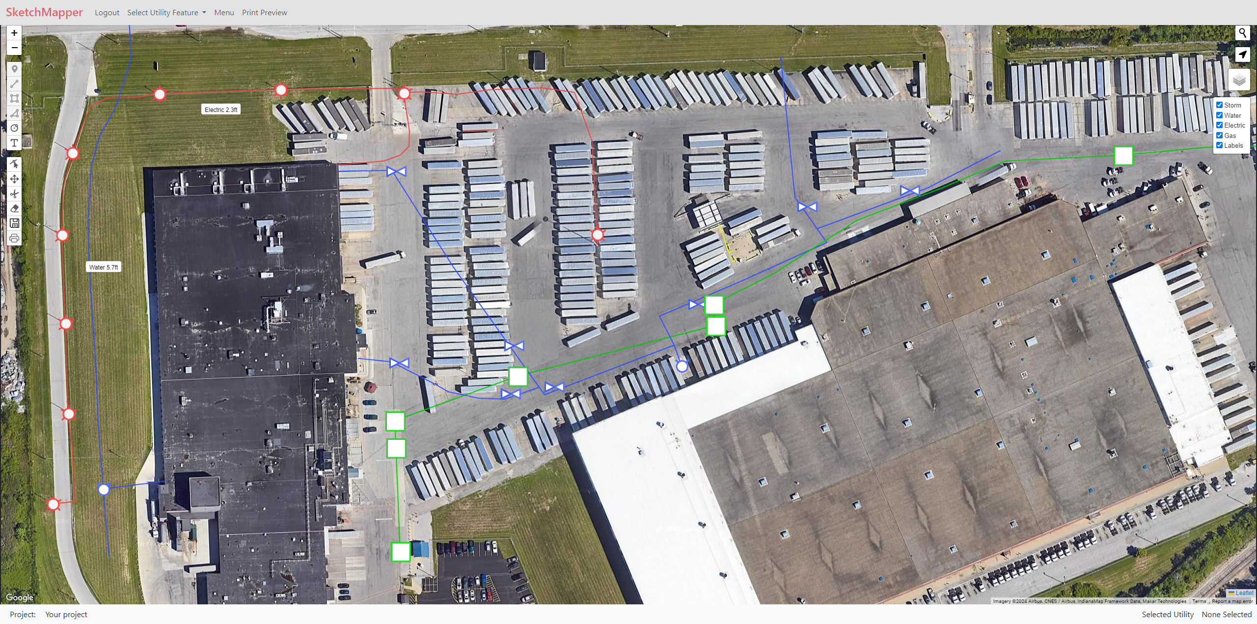 Underground Utility Mapping